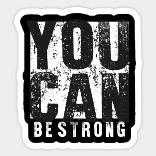 YOU CAN by WOOF SHIRT Sticker